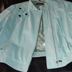 New never worn lamb leather